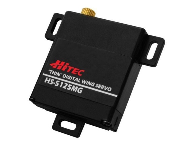 Hitec Digital Servo Thin HS-5125MG 10mm Wing Servo