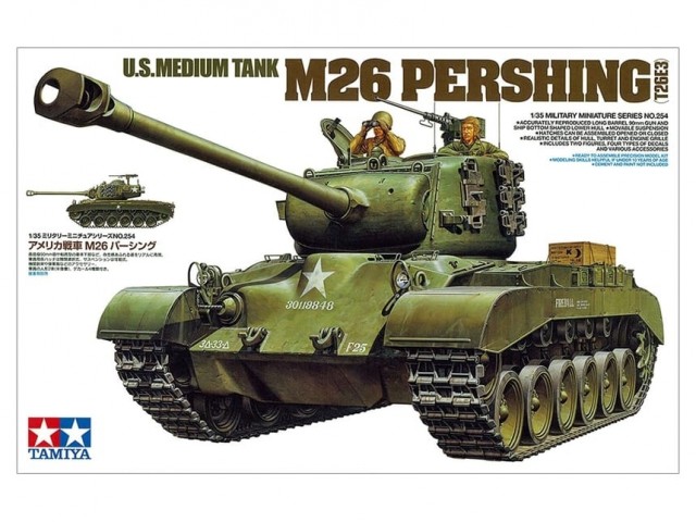 Tamiya 1/35 U.S. Medium Tank M26 Pershing (T26E3)