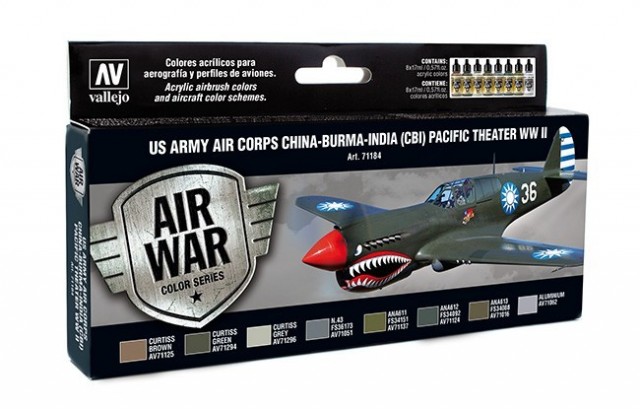 Vallejo Model Air US Army Air Corps China-Burma-India (CBI) Pacific Theater WWII