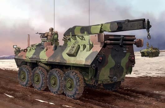 Trumpeter 1/35 USMC LAV-R Light Armored Vehicle Recovery