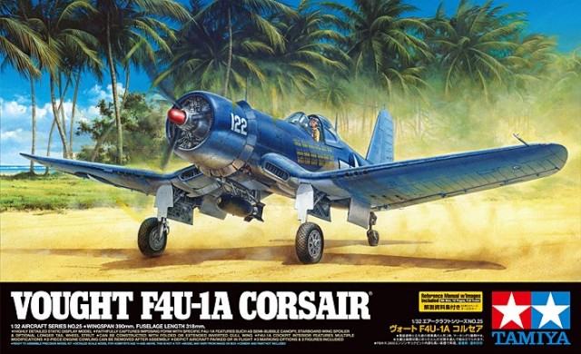 Tamiya 1/32 Vought F4U-1A Corsair 60325