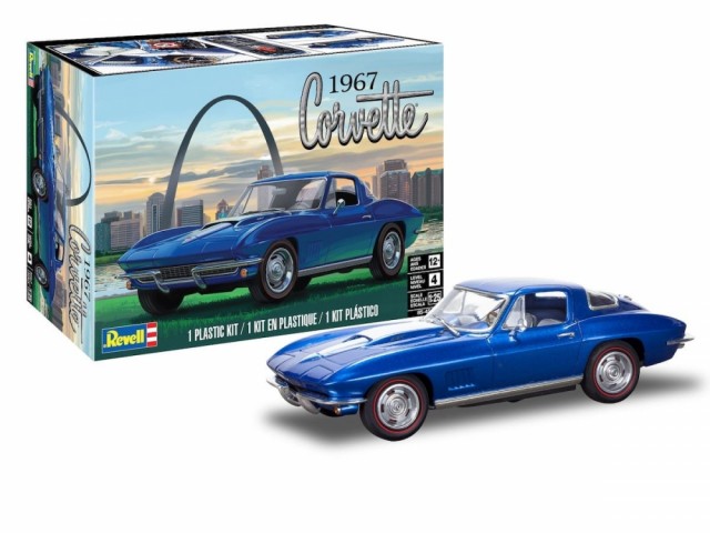 Revell 1/25 Corvette Coupe 1967