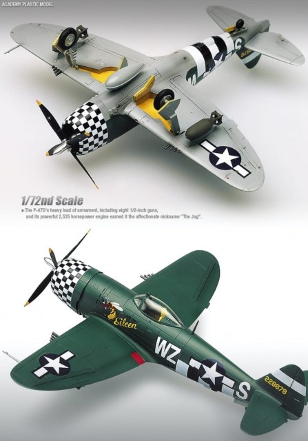 Academy 1/72 P-47D Thunderbolt Eileen