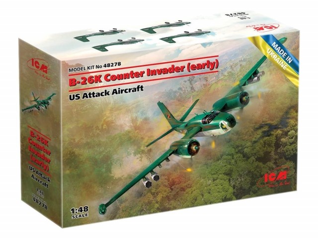 ICM 1/48 B-26K Counter Invader (early) - US Attack Aircraft