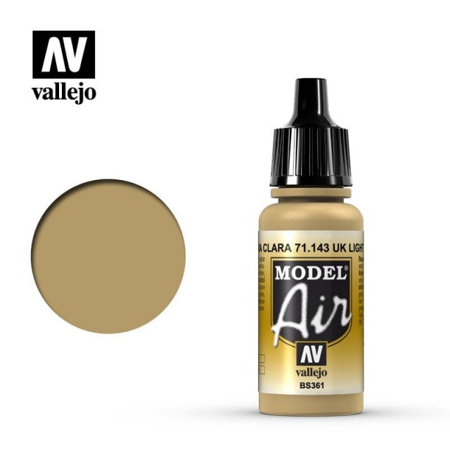 Vallejo Model Air UK Light Stone 17ml (71.143)