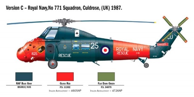 Italeri 1/48 Wessex UH.5 "Falklands War"