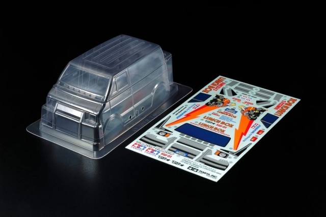 54927 Tamiya 1/24 R/C Lunch Box Mini Clear Body Parts Set