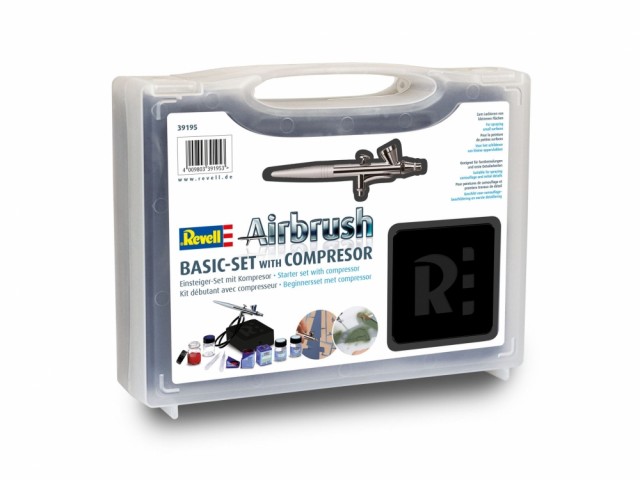 Revell Basic Airbrush-Sett med kompressor
