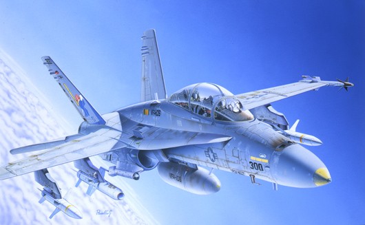 Italeri byggesett 1/72 F/A-18 Hornet No 016
