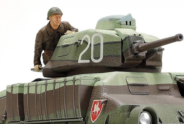 Tamiya 1/35 French Medium Tank Somua S35 35344