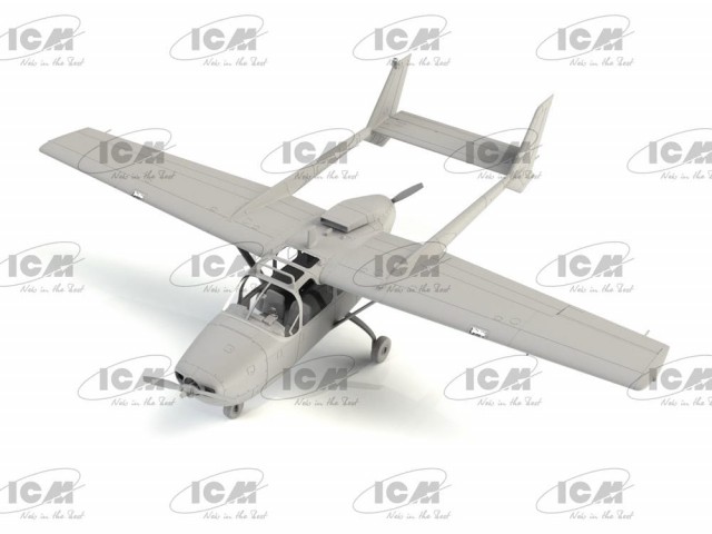 ICM 1/48 USAF Observation Aircraft O-2A (Late Production) Vietnam War