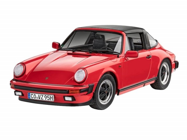 Revell Startsett 1/24 Porsche 911 Carrera 3.2 Targa (G-Model)