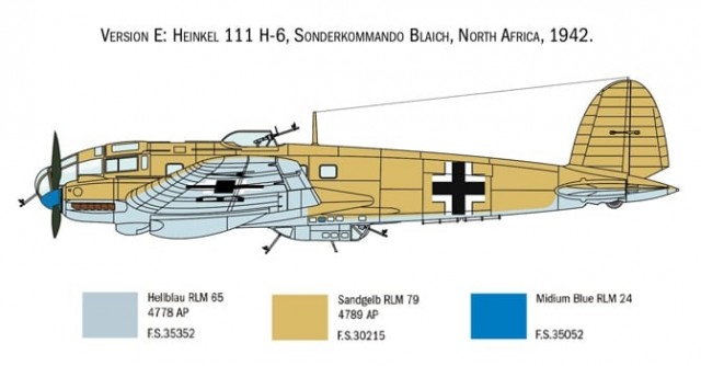 Italeri 1/72 Heinkel He111H - Battle of Britain 80th Anniversary