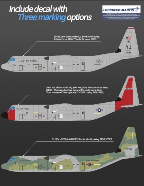 Academy 1/144 C-130J-30 Super Hercules