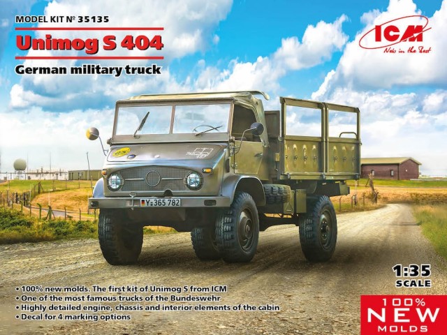 ICM 1/35 German Unimog S 404