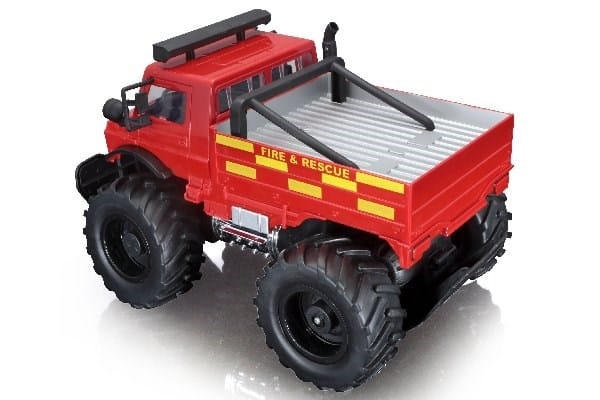 Radiostyrt 1/16 MB Unimog U500 (Fire Rescue) 27Mhz