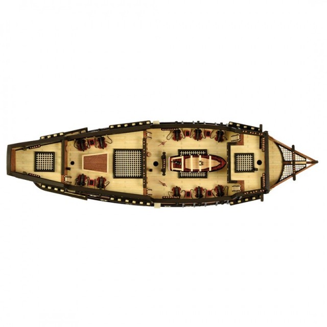 Artesania trebyggesett 1/90 San Francisco II m/6 metallfigurer
