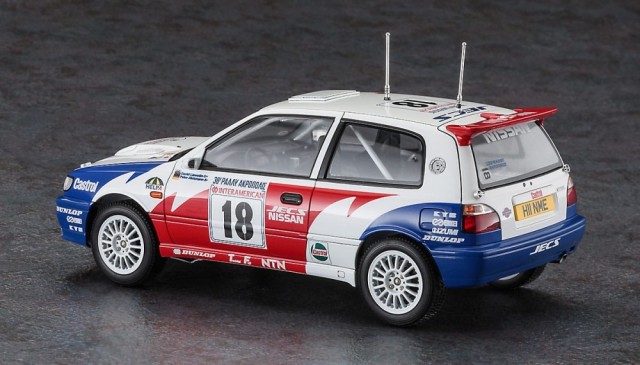 Hasegawa 1/24 NISSAN PULSAR (RNN14) GTI-R - 1991 Acropolis Rally (Stig Blomqvist/David Llewellin)
