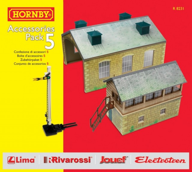 Hornby H0 1/87 TrakMat Bygningssett 5 R8231