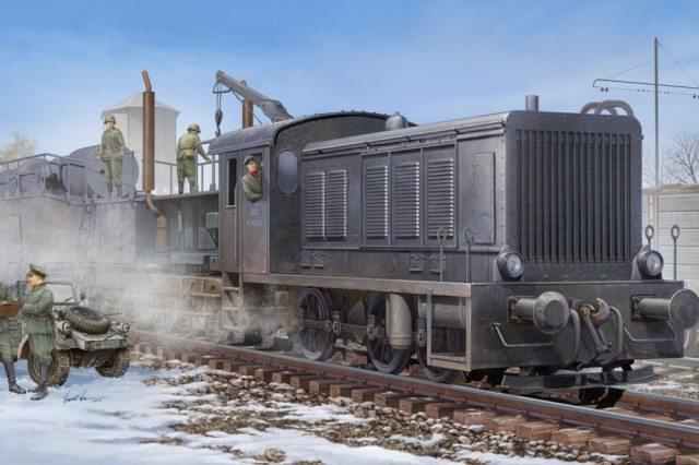 HobbyBoss 1/72 German WR360 C12 Locomotive
