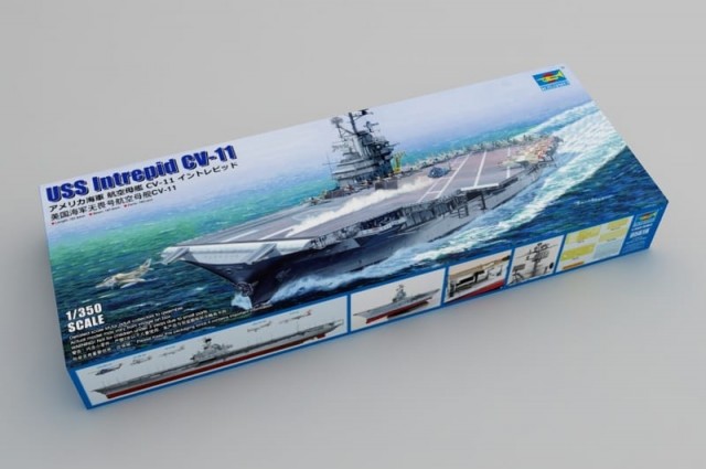 Trumpeter 1/350 USS Intrepid CV-11