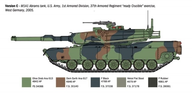 Italeri 1/35 M1A1 Abrams