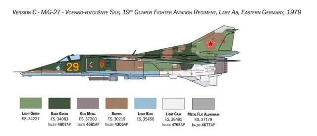 Italeri 1/48 MiG-27/MiG-23BN Flogger