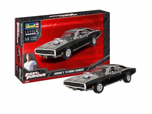 Revell 1/25 Fast and Furious - Dominic´s 1970 Dodge Charger