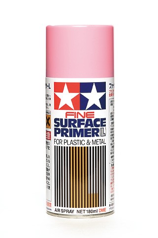Tamiya Sprayboks Surface Primer Pink - 180ml
