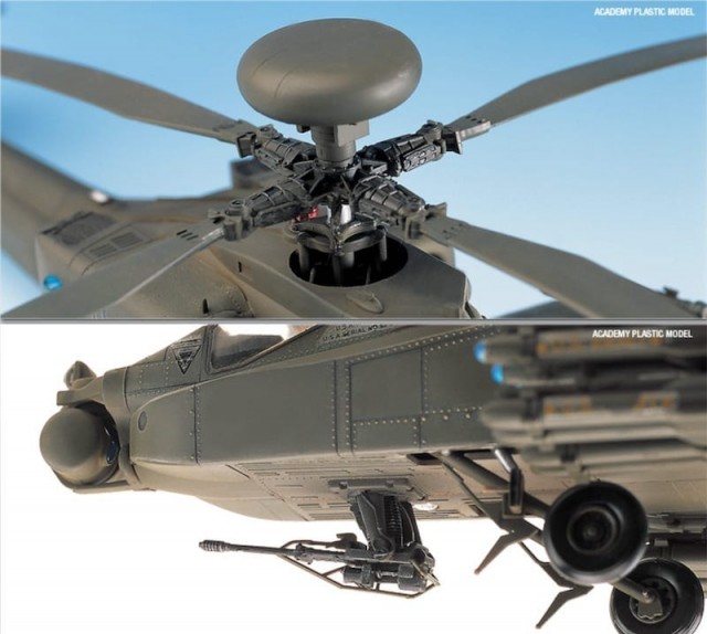 Academy 1/48 AH-64D Longbow Apache