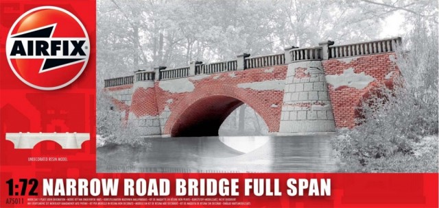 Airfix plastmodell 1/72 Narrow Road Bridge Road Full Span A75011