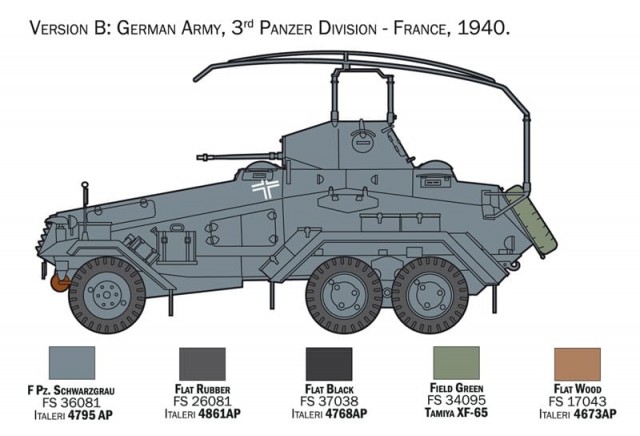 Italeri 1/35 Sd. Kfz. 232 6 Rad.