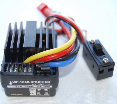 B7003 WATER PROOF ESC BRUSHED 1/10 WITH DEANS