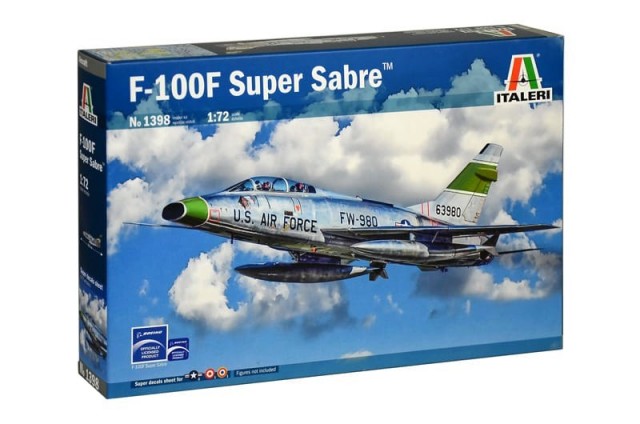 Italeri 1/72 F-100F Super Sabre