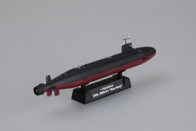 HobbyBoss 1/700 USS SSN-21 Seawolf Attack Submarine