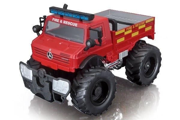 Radiostyrt 1/16 MB Unimog U500 (Fire Rescue) 27Mhz