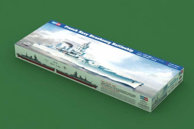 HobbyBoss 1/350 French Navy Strasbourg Battleship