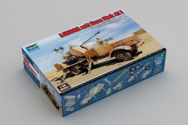 Trumpeter 1/35 German L4500A mit 5cm Flak 41
