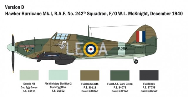Italeri 1/48 Hurricane Mk.I - Battle of Britain 80th Anniversary