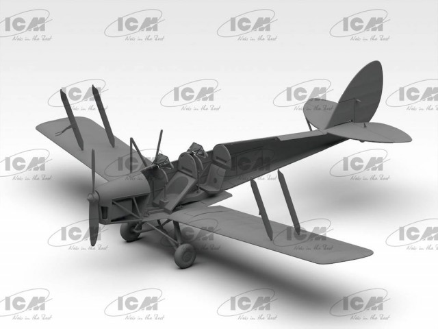 ICM 1/32 British Training Aircraft DH. 82A Tiger Moth