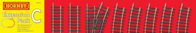 Hornby H0 1/87 Track Extension Pack C R8223