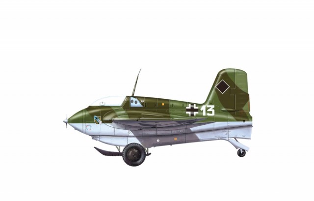Meng-Model 1/32 Messerschmitt Me163B Komet Rocket-Powered Interceptor