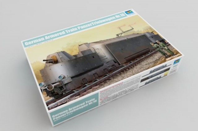 Trumpeter 1/35 German Armored Train PanzerTriebwagen Nr.16