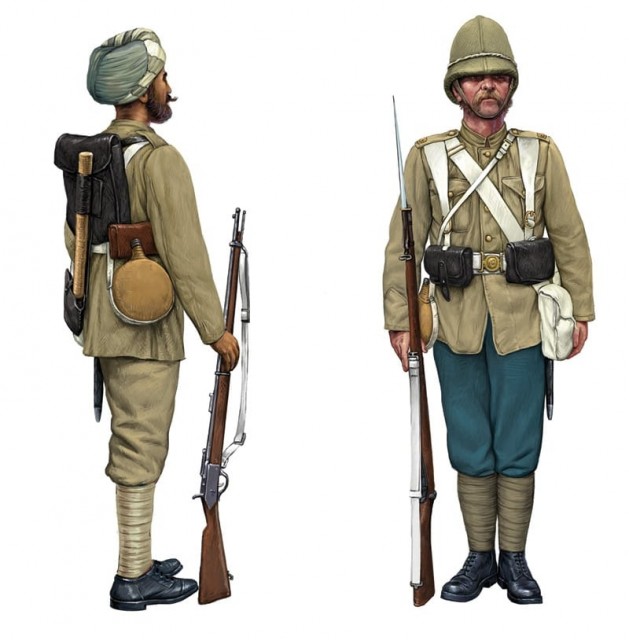 Italeri 1/72 British Infantry and Sepoys Colonial Wars