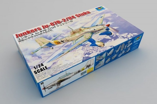 Trumpeter 1/24 Junkers Ju-87B-2/U4 Stuka