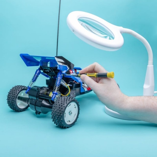 LightCraft kompakt forstørrelsesglass med LED-lys