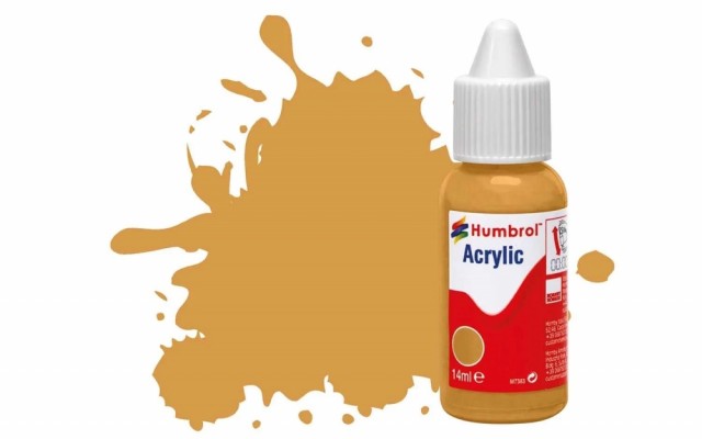Humbrol Akryl No 63 Sand - Matt 14ml boks