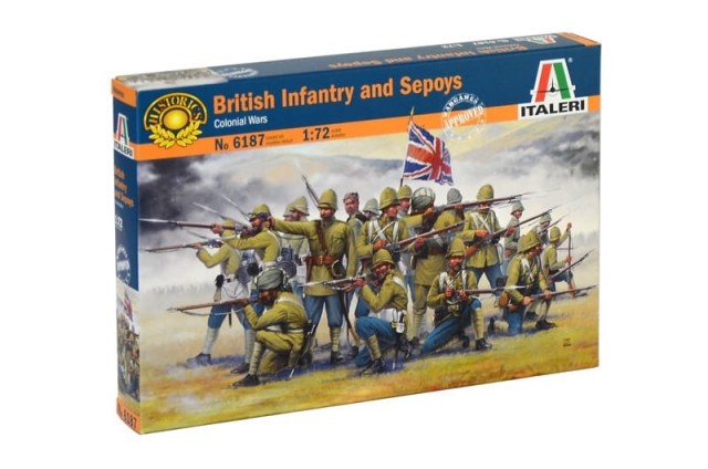 Italeri 1/72 British Infantry and Sepoys Colonial Wars