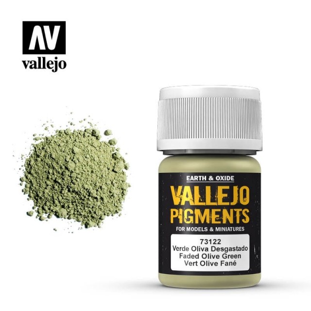 Vallejo Pigments Faded Olive Green 35ml