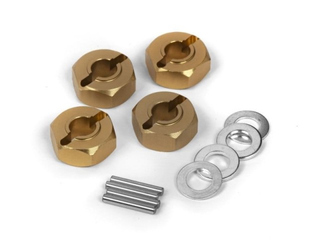 MV150184 Maverick Aluminum 12mm Wheel Hex Hub Set (4stk.)